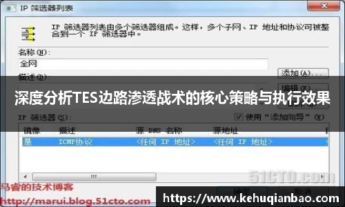 深度分析TES边路渗透战术的核心策略与执行效果